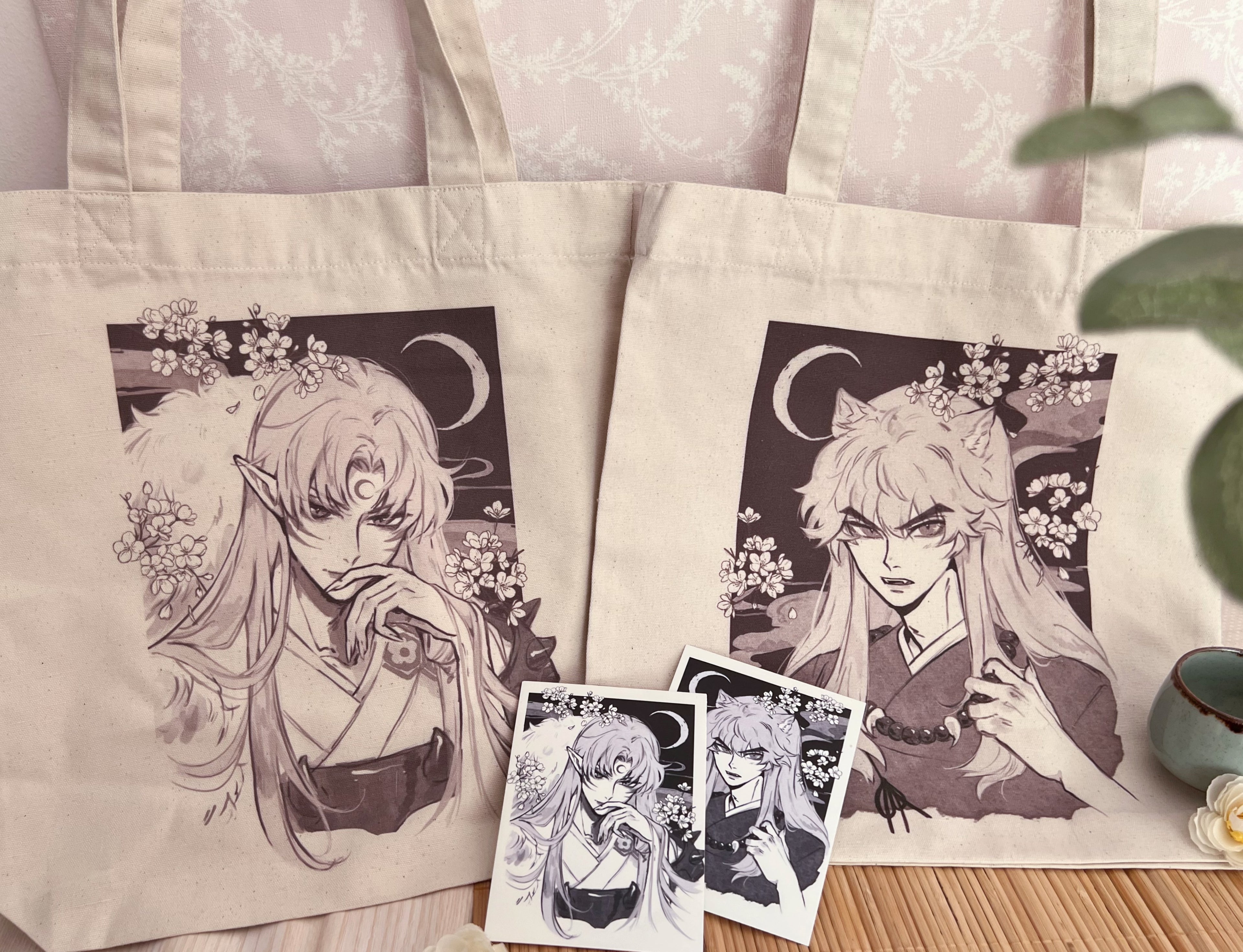 Inuyasha & Sesshomaru Tote Bag