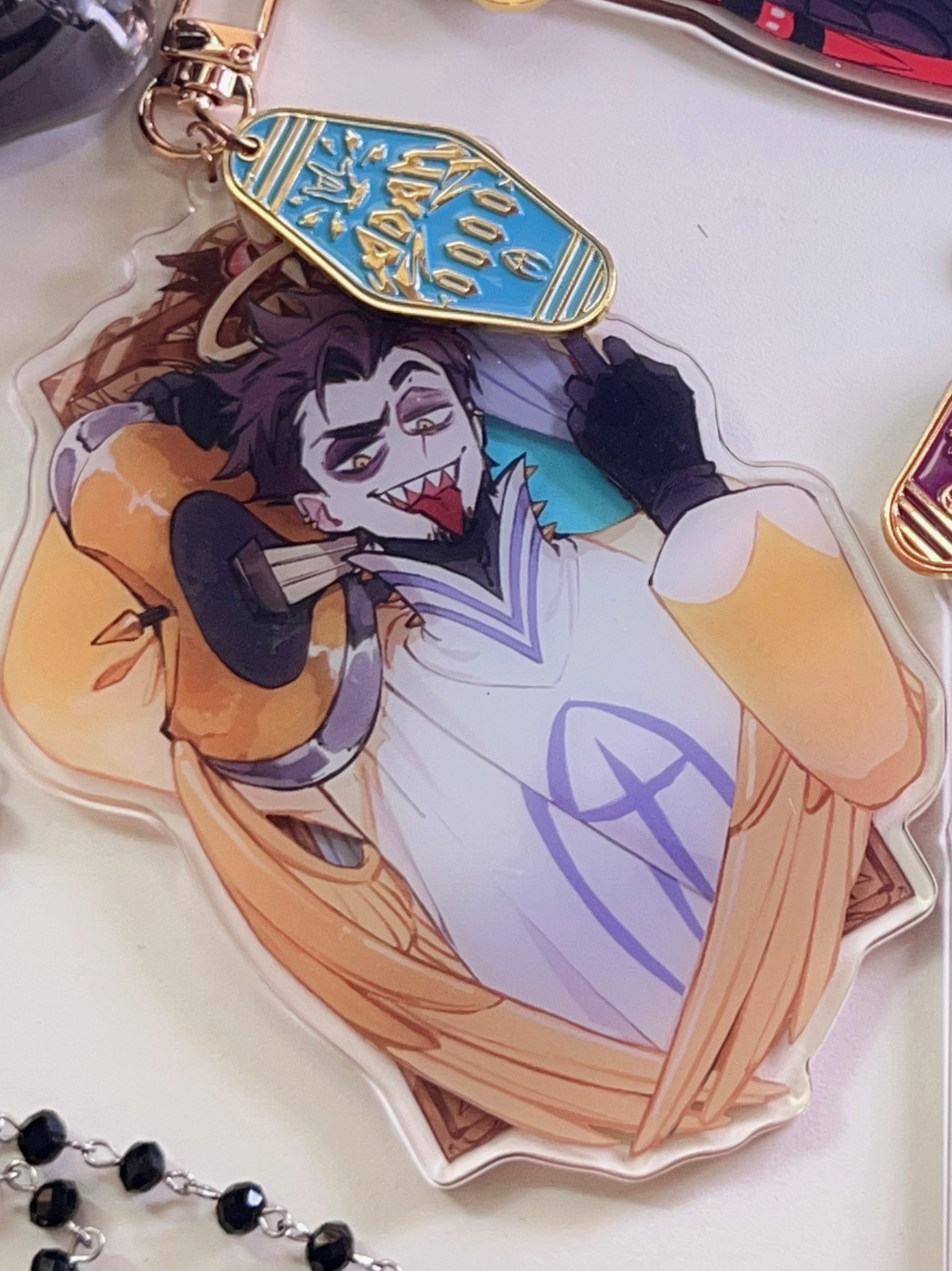 Hazbin Hotel 3D Keychains