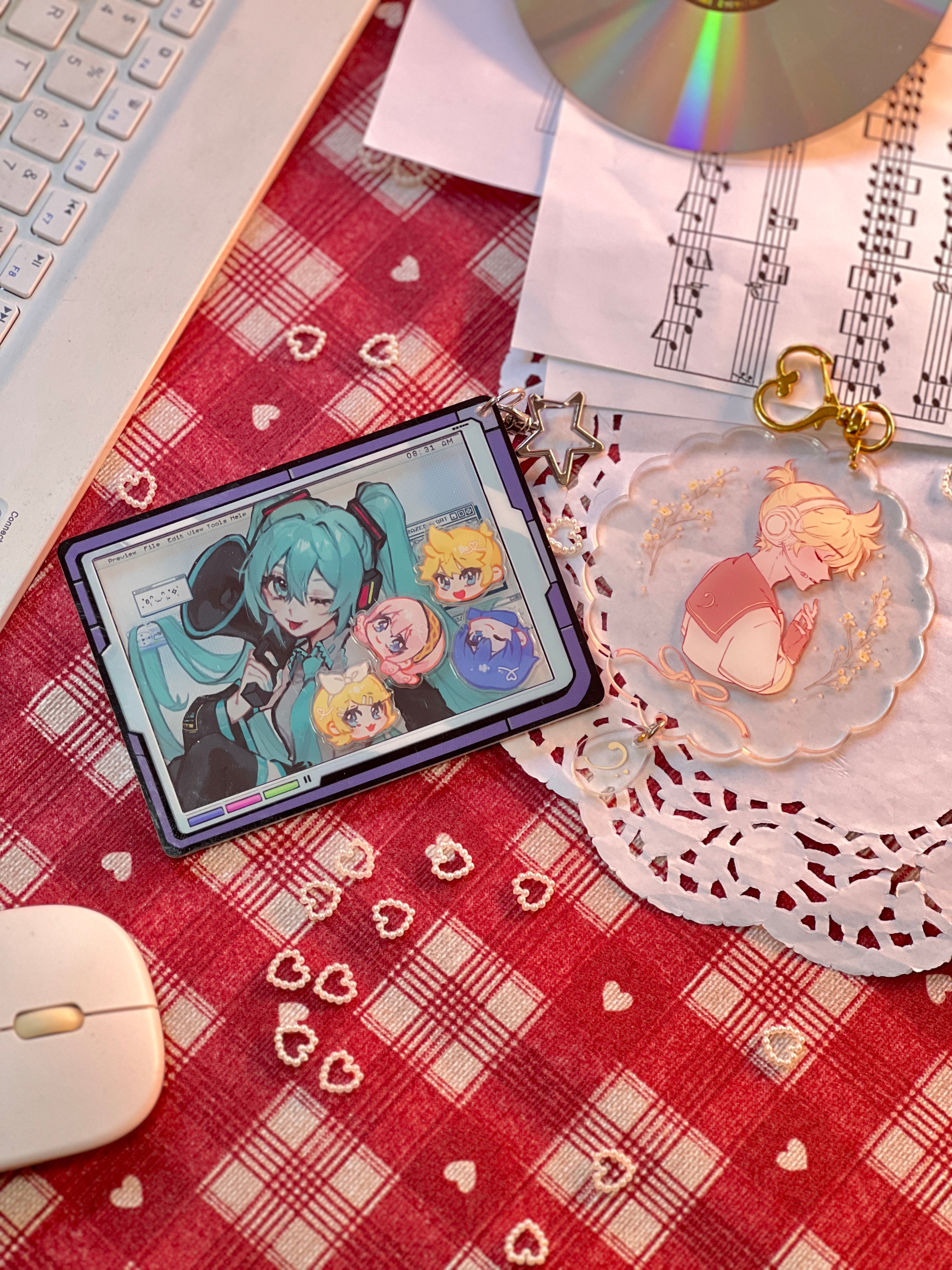 Vocaloid Keychains