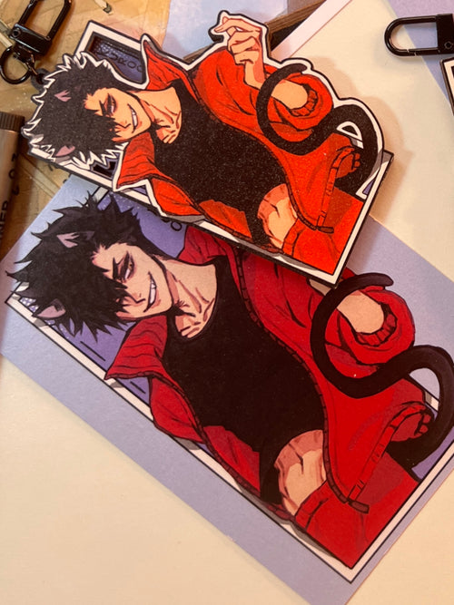 Haikyuu!! Wooden 3D Keychains