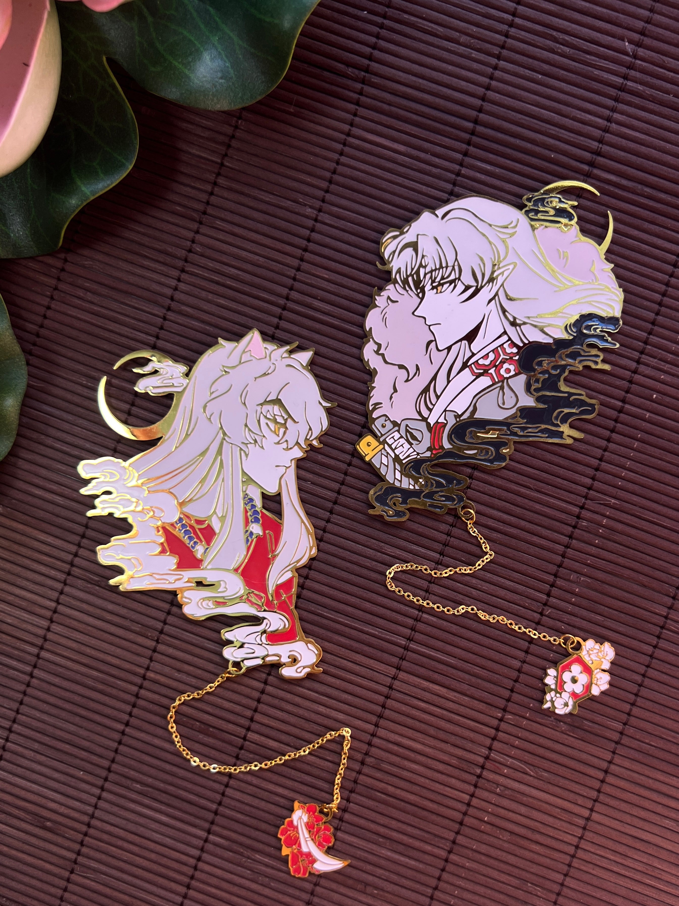 Inuyasha & Sesshomaru Golden Bookmarks
