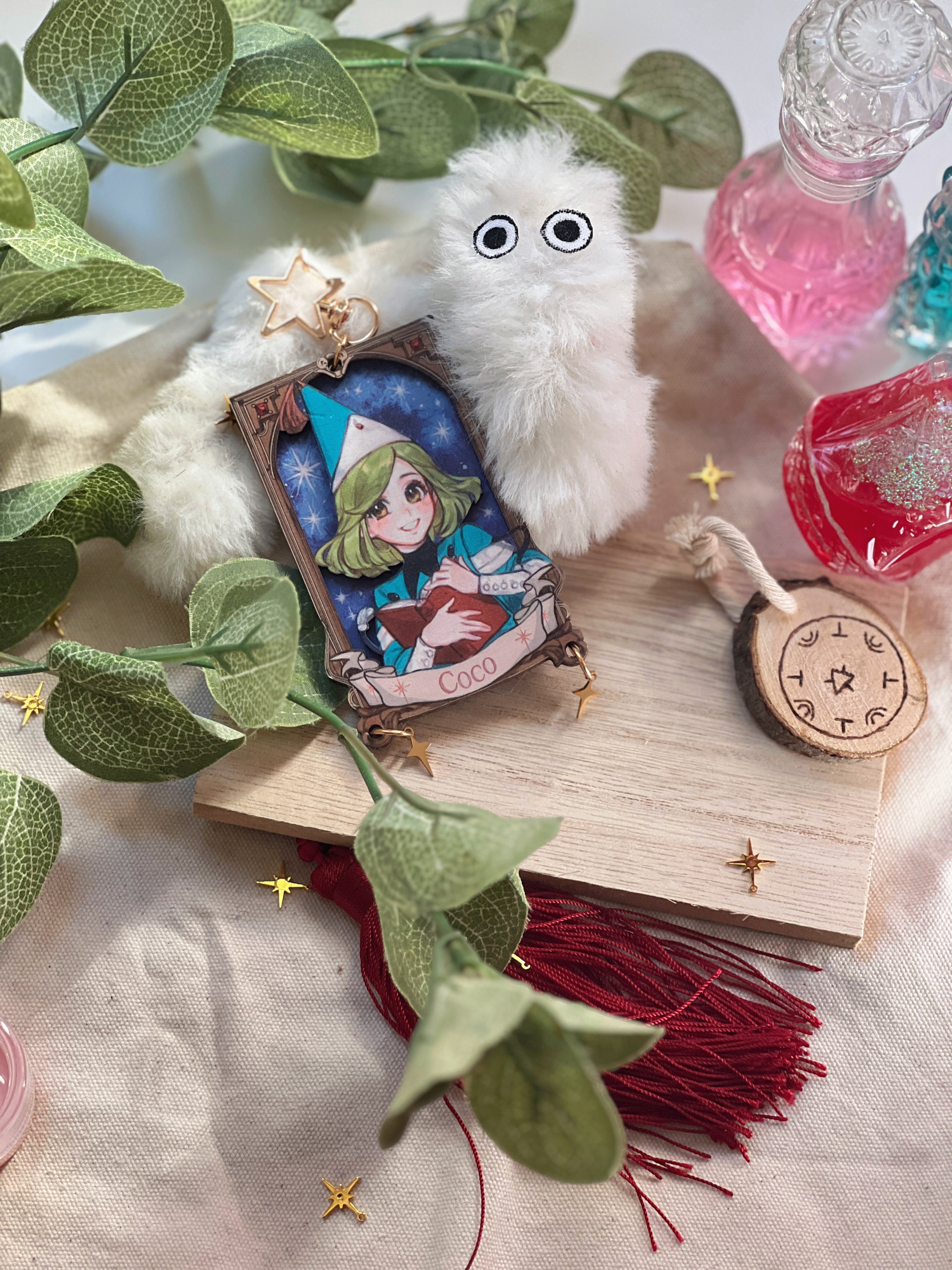 Witch Hat Atelier Wooden 3D Keychains