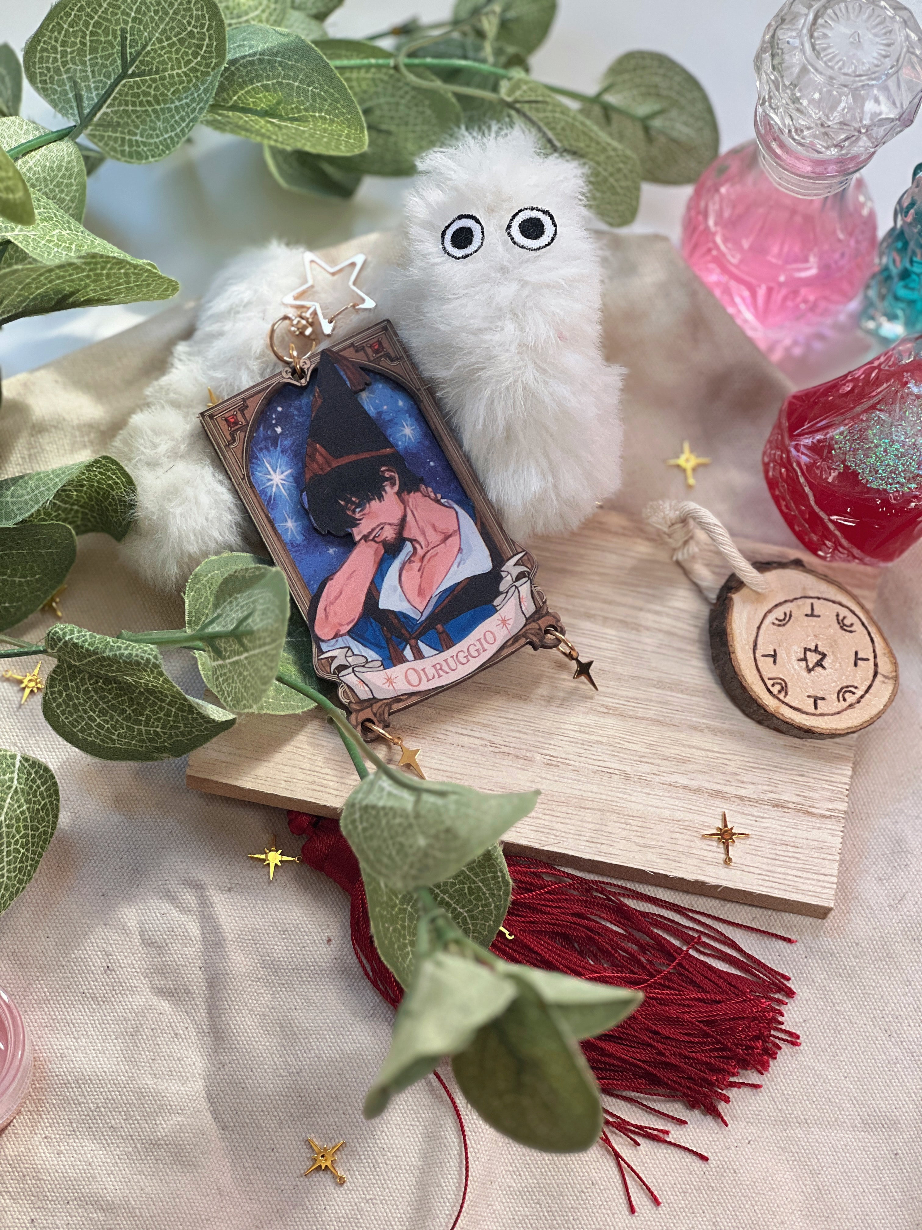 Witch Hat Atelier Wooden 3D Keychains