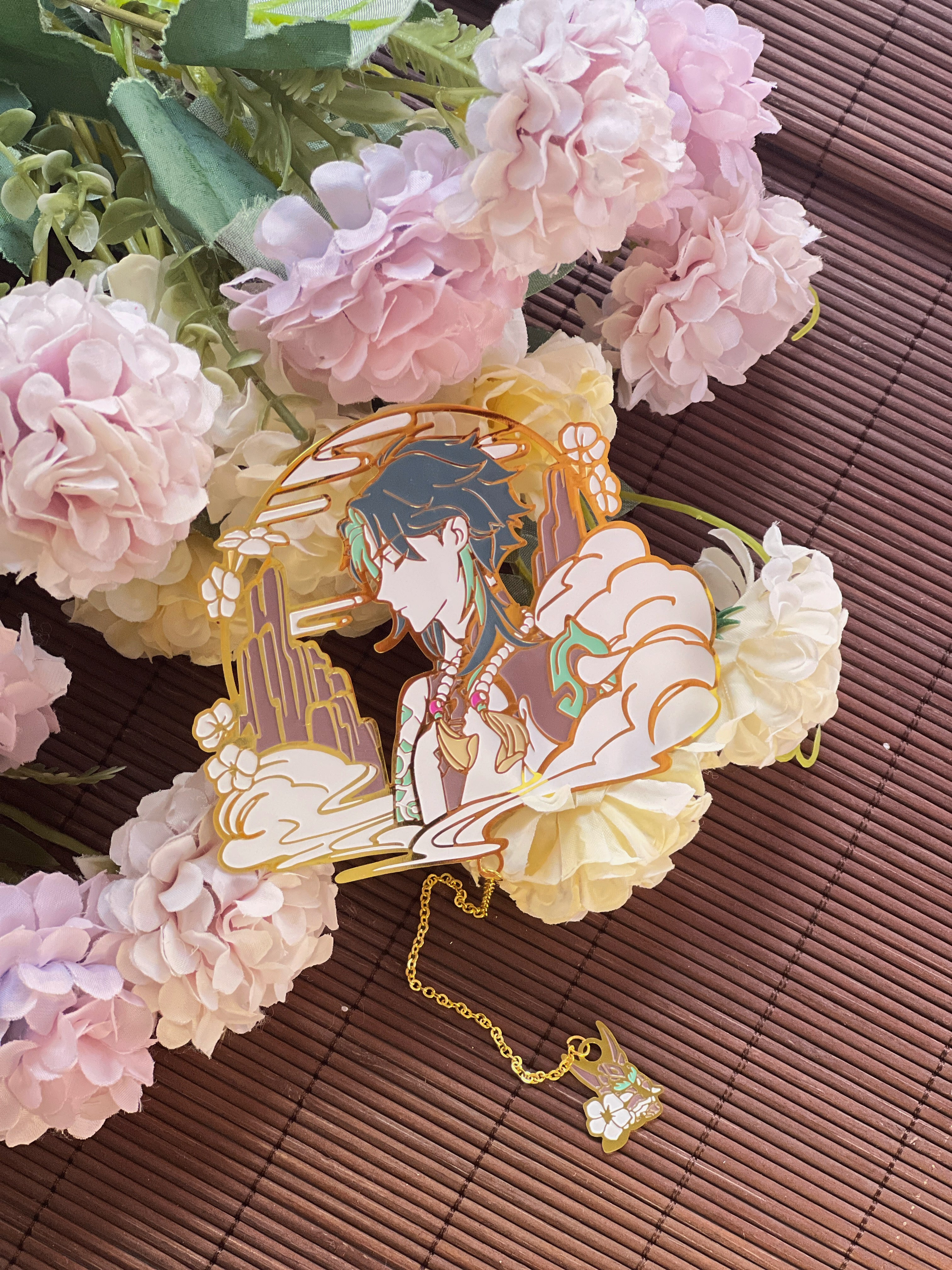 Genshin Impact Golden Bookmark