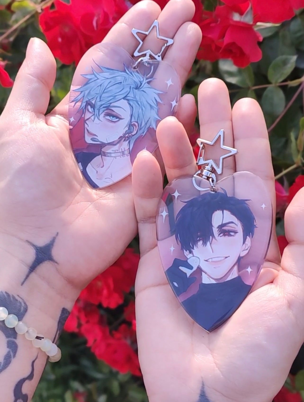 IvanTill Heart Keychains